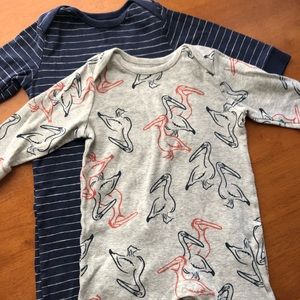 Old Navy pair of one-piece rompers